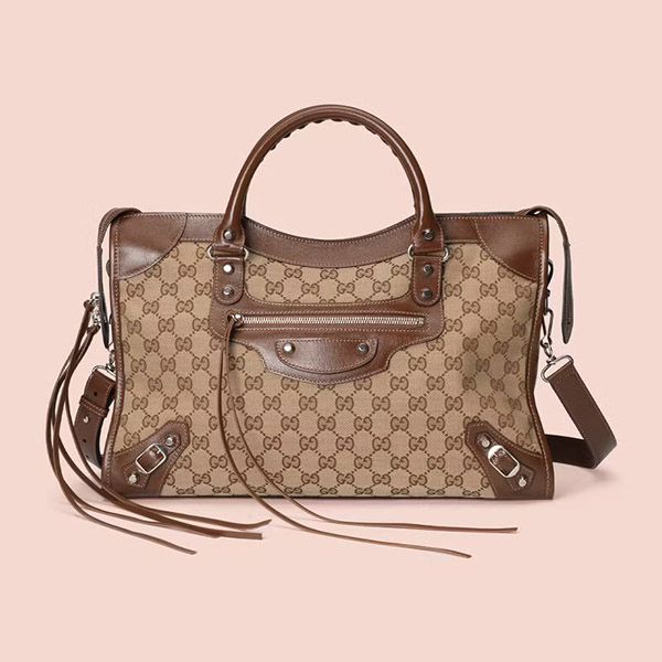 【グッチ×バレンシアガ 偽物】 コラボ ハッカープロジェクト ミディアム バッグ Neo Classic 2色 681695 2HKNN 8888